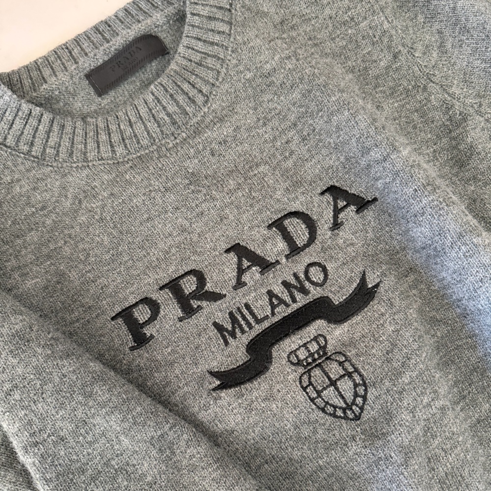 Prada Gray Sweater
